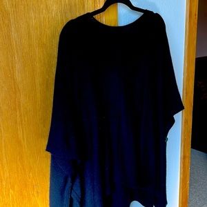 Cashmere Sweater - Poncho/Off the Shoulder